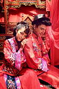 传统中式婚纱照-搜狐