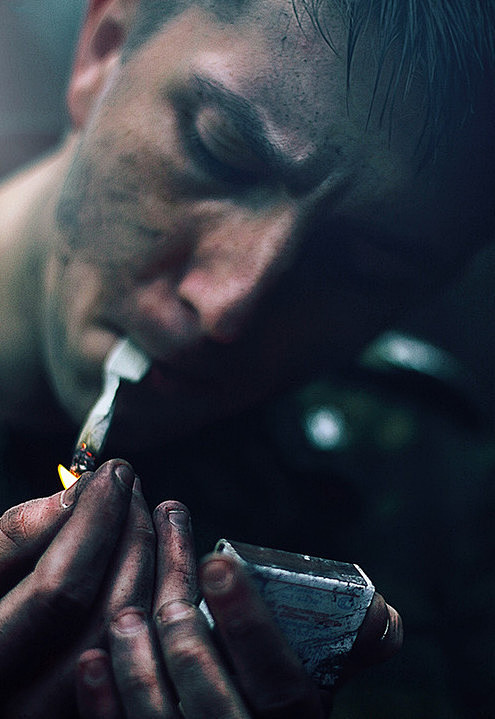 【 孤独的男人 】