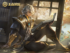 白_夜采集到王者荣耀人设壁纸