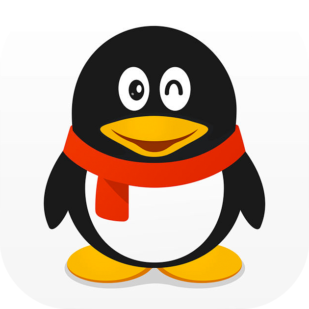 QQ 社交 聊天 #App# #icon# #图标# #Logo# #扁平# @GrayKam