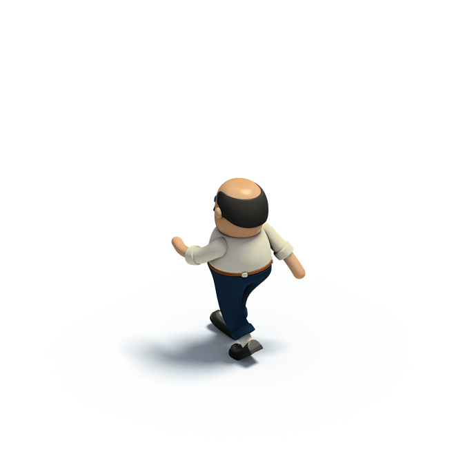 c4d人物小孩3d立体模型