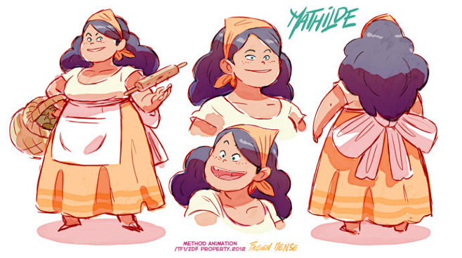 欧美q版人物表情3