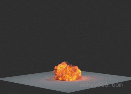 煤气罐爆炸gif图片