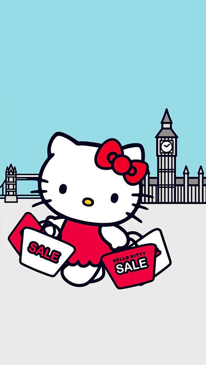 iphone壁纸可爱hellokitty