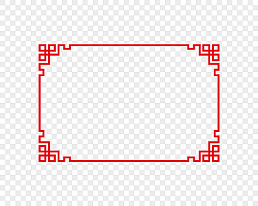 中式边框边框素材边框花纹边框设计边框png