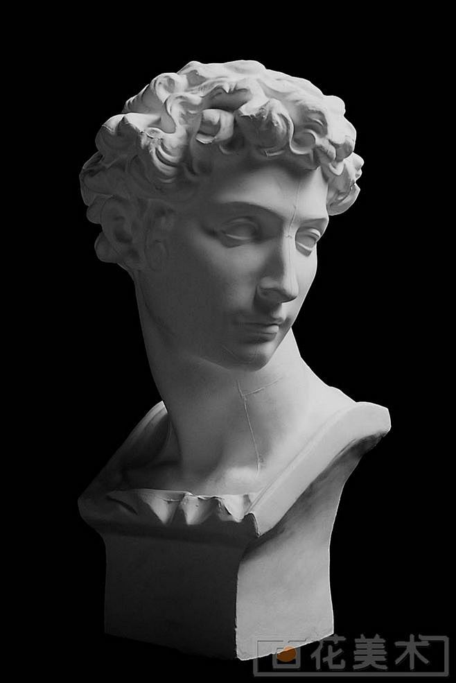 硬模不变形技术留线石膏头像小卫朱里亚诺249淘宝