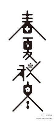 ruruanna采集到字体