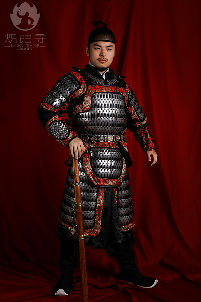 中式盔甲花纹图片