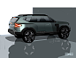 Dacia Bigster Concept Design Sketch Render