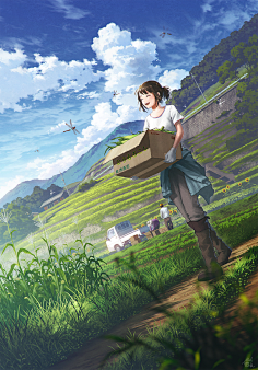 由奈子Yunako采集到动漫 cg