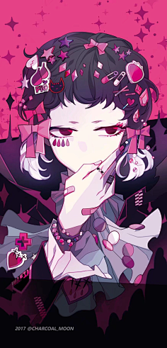 我家毛团怎么了~采集到二次元少女