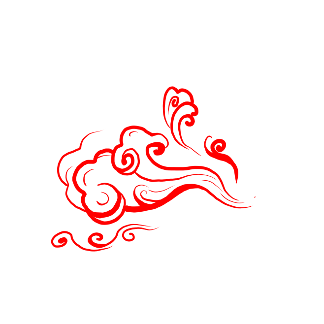 中国风png祥云海浪素材元素背景图片古典复古花纹底纹