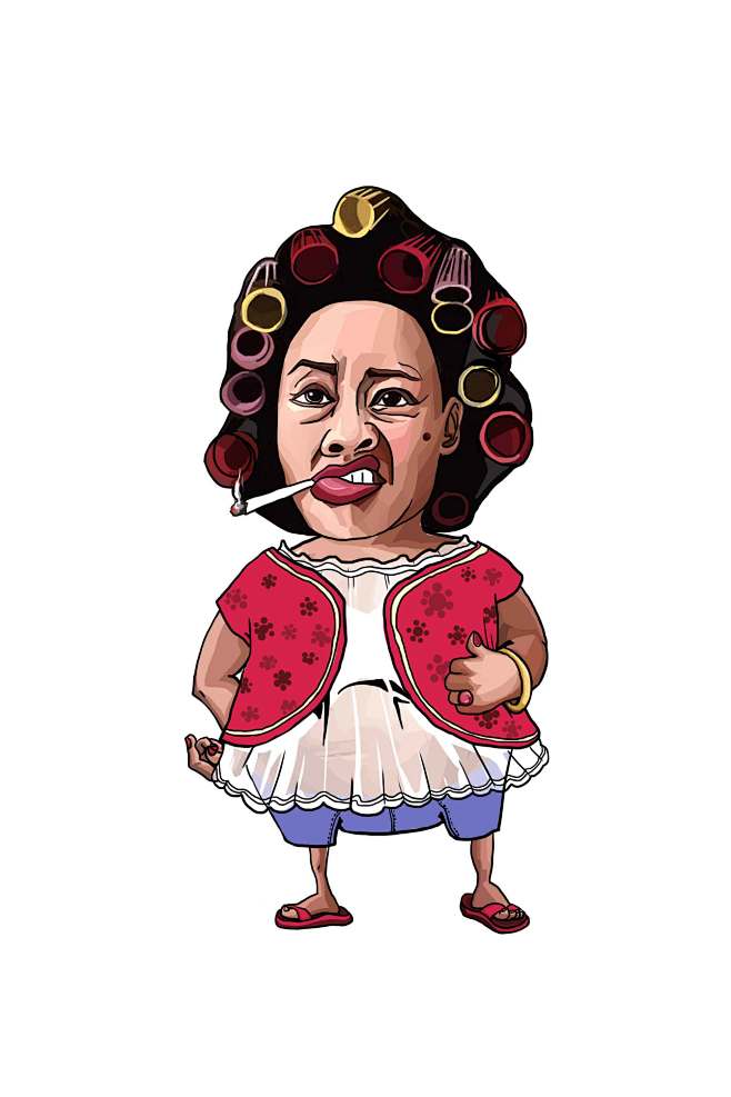 青崖月从颓颓颓颓颓转采于2018-06-05 18:10:06包租婆插画青崖月该