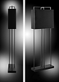 Layer Soho Tall rectangular contemporary floor lamp | Layer by Adje: @北坤人素材