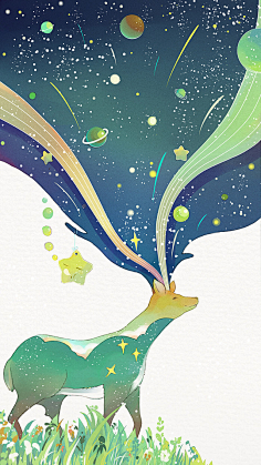 小欲同学采集到插画~绘画~手绘~漫画~花草~