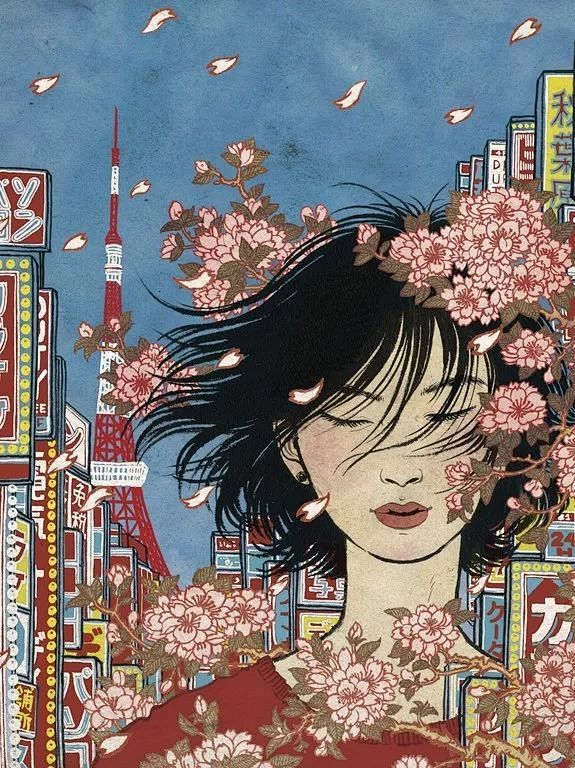 30岁裸辞后她将欲望宣泄于画纸终成日本国宝级插画大师清水裕子只要