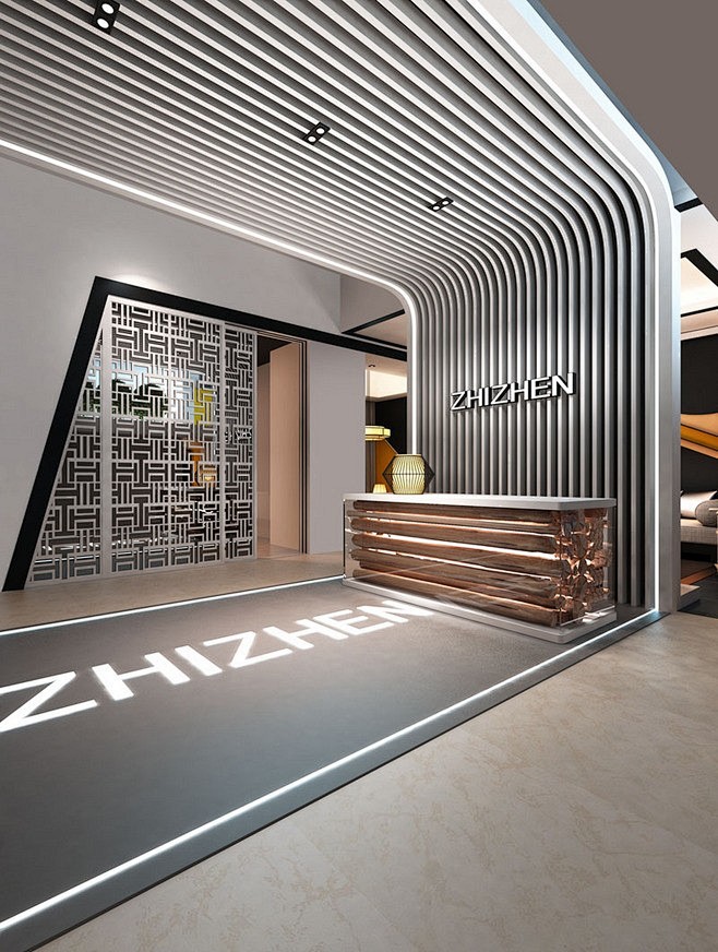 高颜值的公司前台形象墙设计每天学点151224