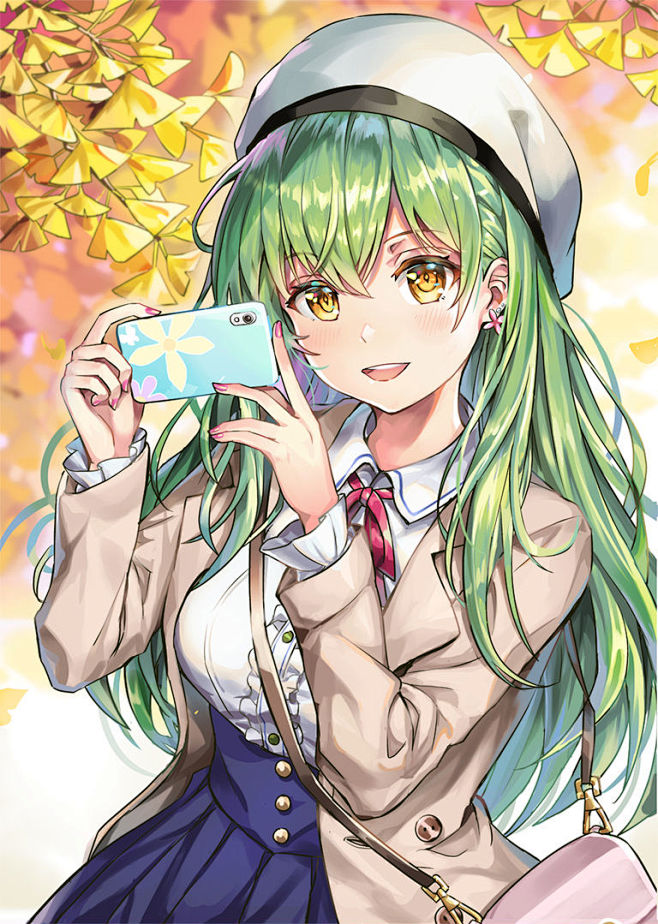 叶动漫图片银杏属动漫银杏叶动漫动漫银杏银杏叶照片动漫银杏叶美女