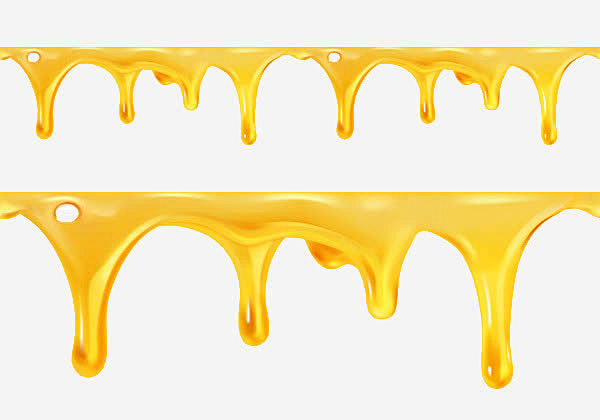 蜂蜜油滴落
