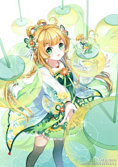 奇妙菌采集到动漫美美哒~女孩子