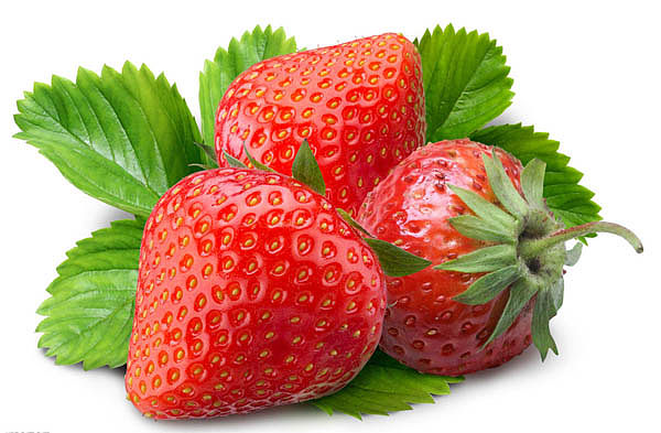 女性常吃草莓，对皮肤、头发均有保健作用，...