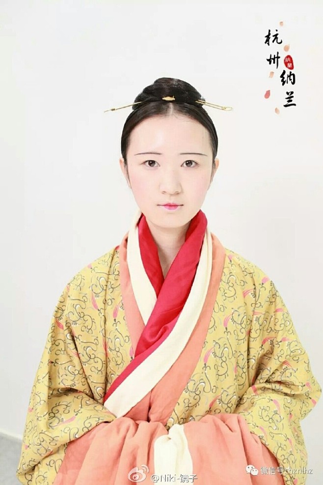 西汉初贵族妇人发髻原图与绘画提供须菩提小朋友