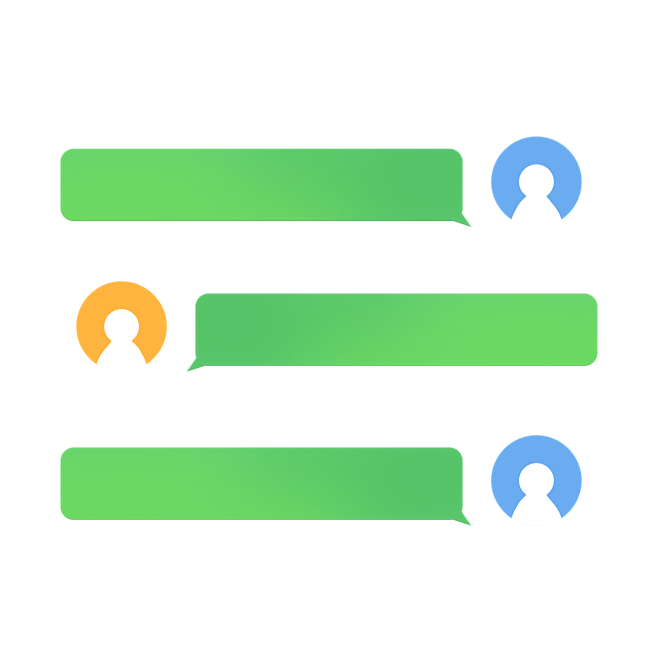 q版聊天对话框png