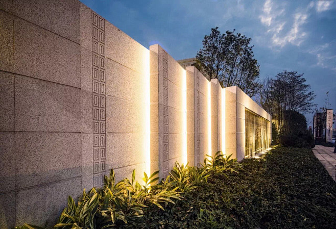 现代庭院——景墙