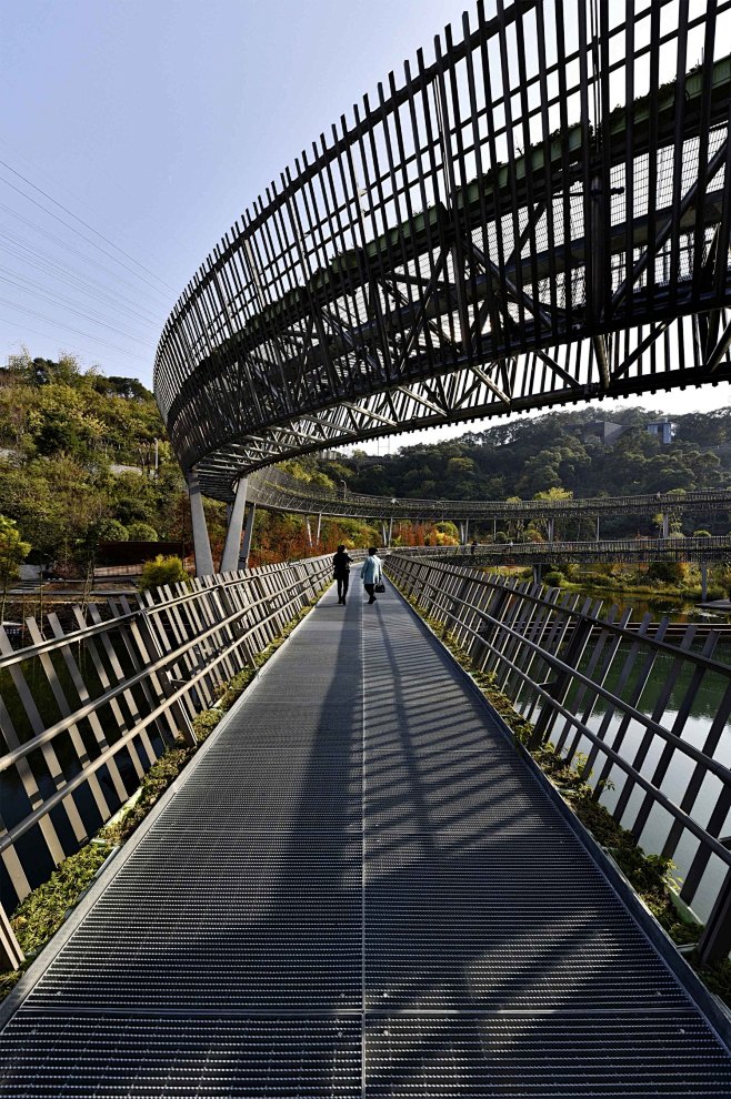 中國福州金牛山森林步道福道lookarchitects