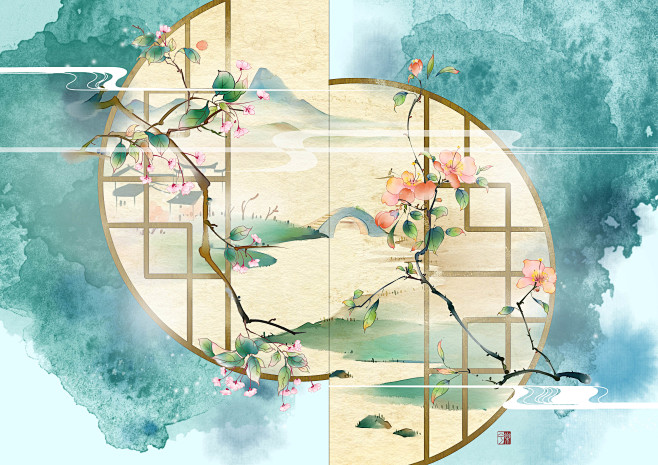 中国风素材-花瓣网|陪你做生活的设计师 | ribbon png image