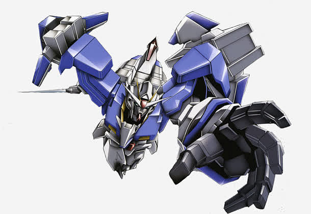 高达oo能天使素材