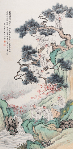senne-wk采集到山水画/油画/素描/速写/色彩/粒粉贴金