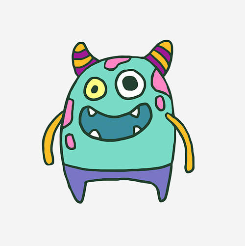 怪物可爱百度图片搜索