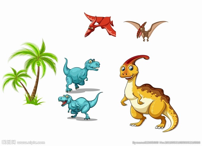 卡通恐龙