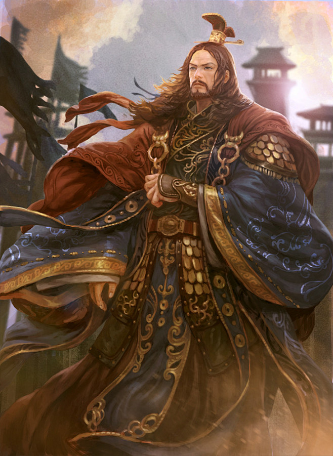 羊祜changyoulparkwork2016率土之滨cardillustrationcopyright