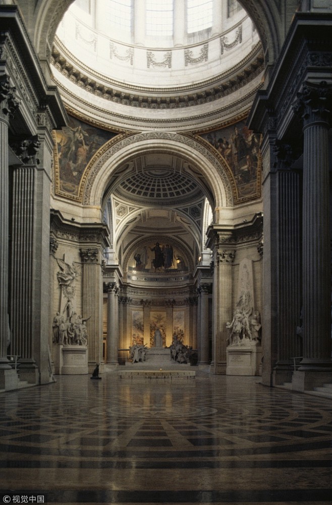 欧式宫殿室内穹顶