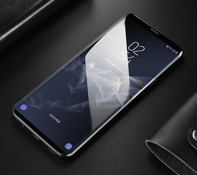 第一卫三星s9钢化膜s9plus全屏全覆盖曲面玻璃手机防摔贴膜水凝tmall