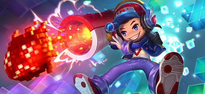 王者荣耀鲁班七号电玩小子官方海报