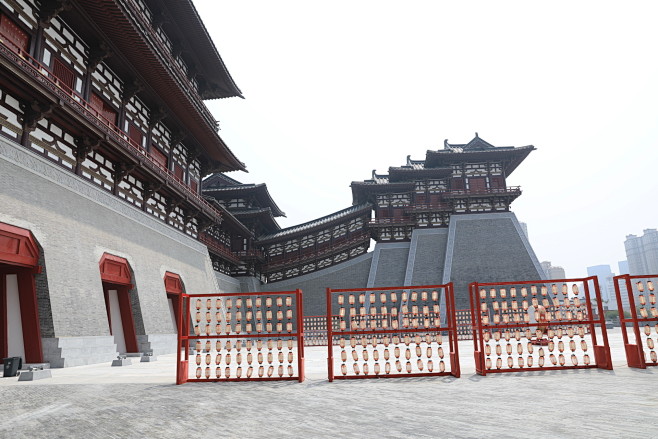 传统建筑·三出阙