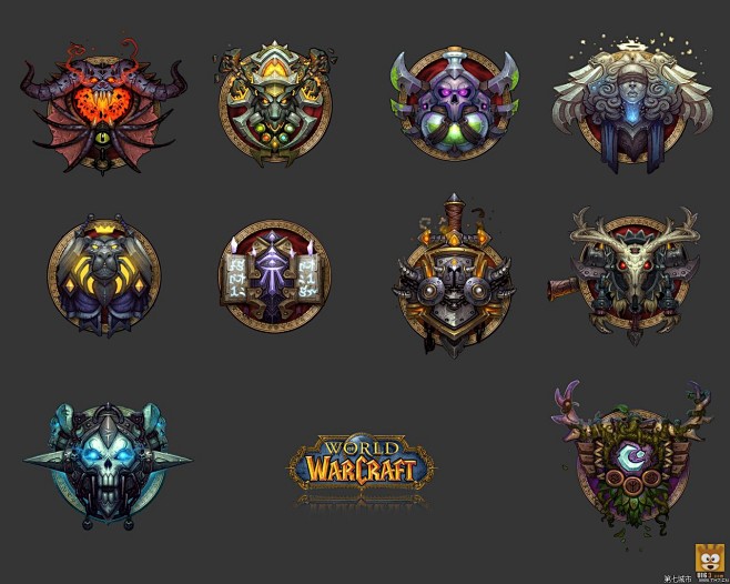 游戏icon魔兽世界职业icon图标欣赏
