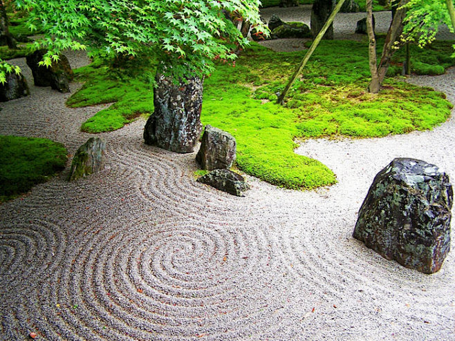 日式禪意花園景觀設計欣賞