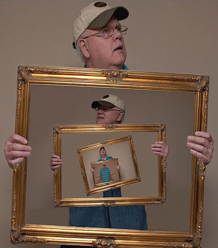 德罗斯特效应摄影作品德罗斯特效应drosteeffect是递归的一种视觉形式