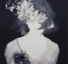 ·菩提心·采集到《笔尖下的女子》