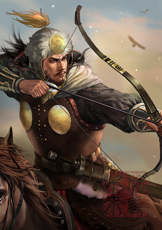 北朝齐落雕都督斛律光1