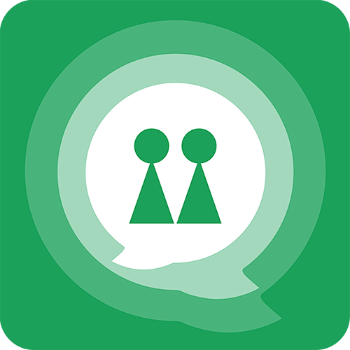 给一款聊天软件设计的logo尺寸500500手机app设计icon设计