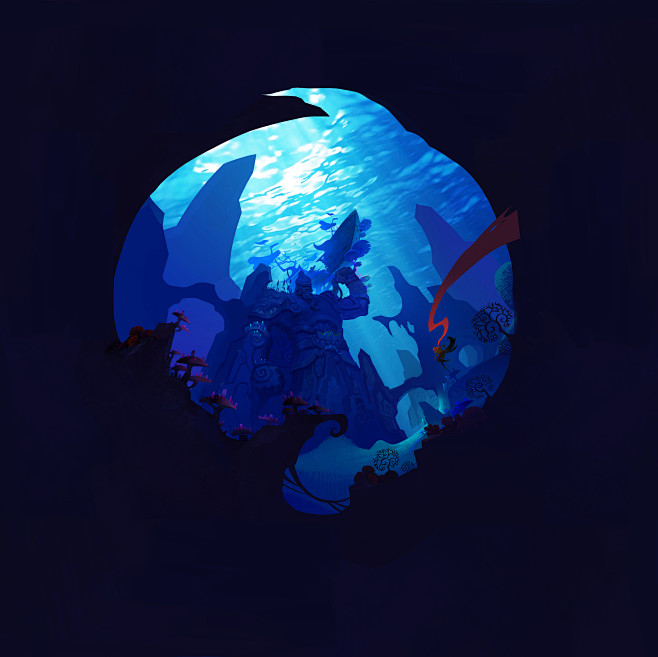 4海底沉船仰视3