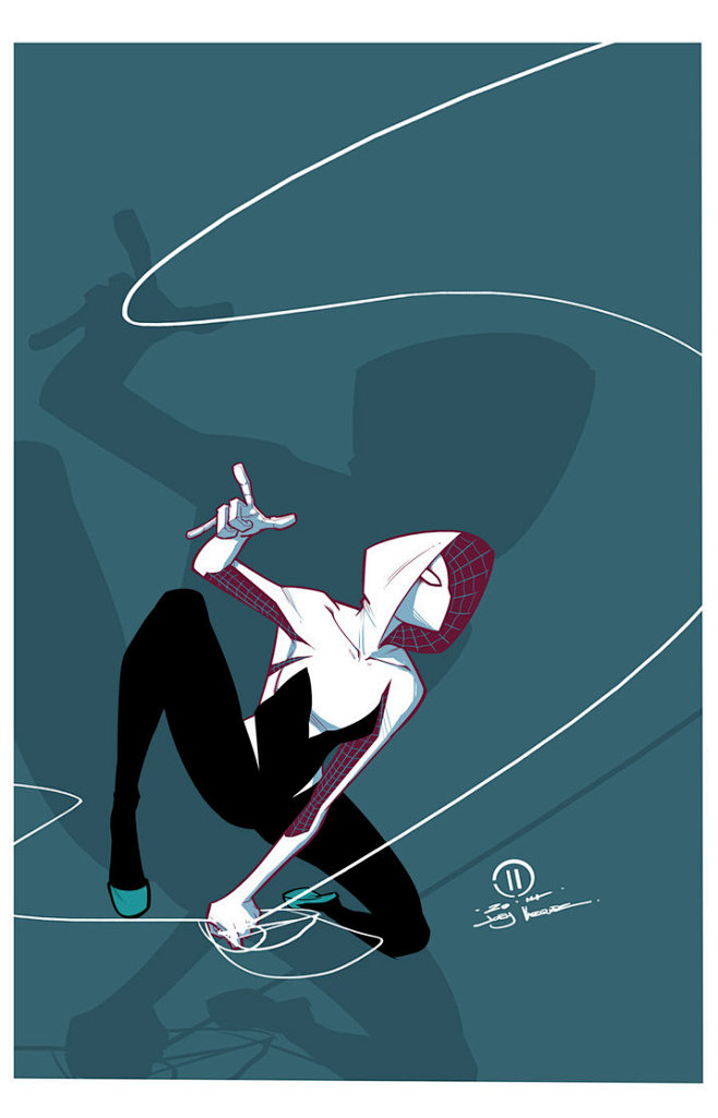 spidergwen格温蜘蛛侠看图美漫图吧百度贴吧