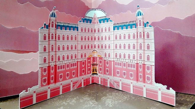 书籍装帧课程 I 布达佩斯大饭店手工书|平面|书