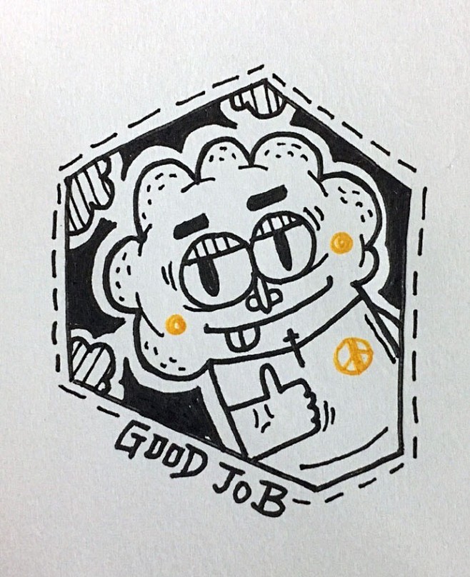 手绘pop生活插画训练营跟小元画着玩教学相长请来得更猛烈些吧