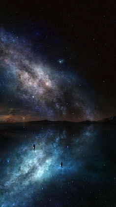 HaleyComet采集到星月夜